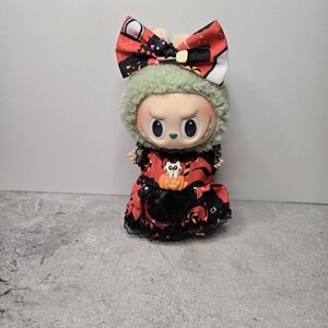Halloween Labubu Costume with Hair Bow